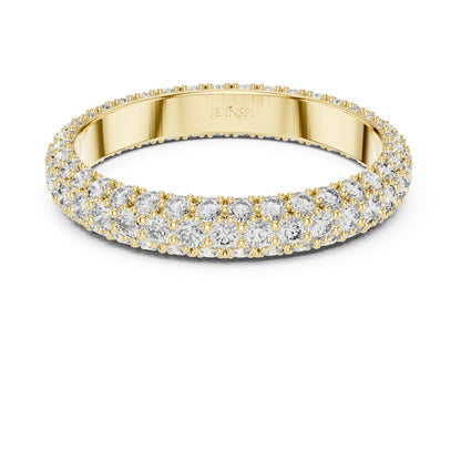 14K White Gold Round Lab-Grown Diamond Drop Ring for Women | Bridal Jewellery | Pure Carat