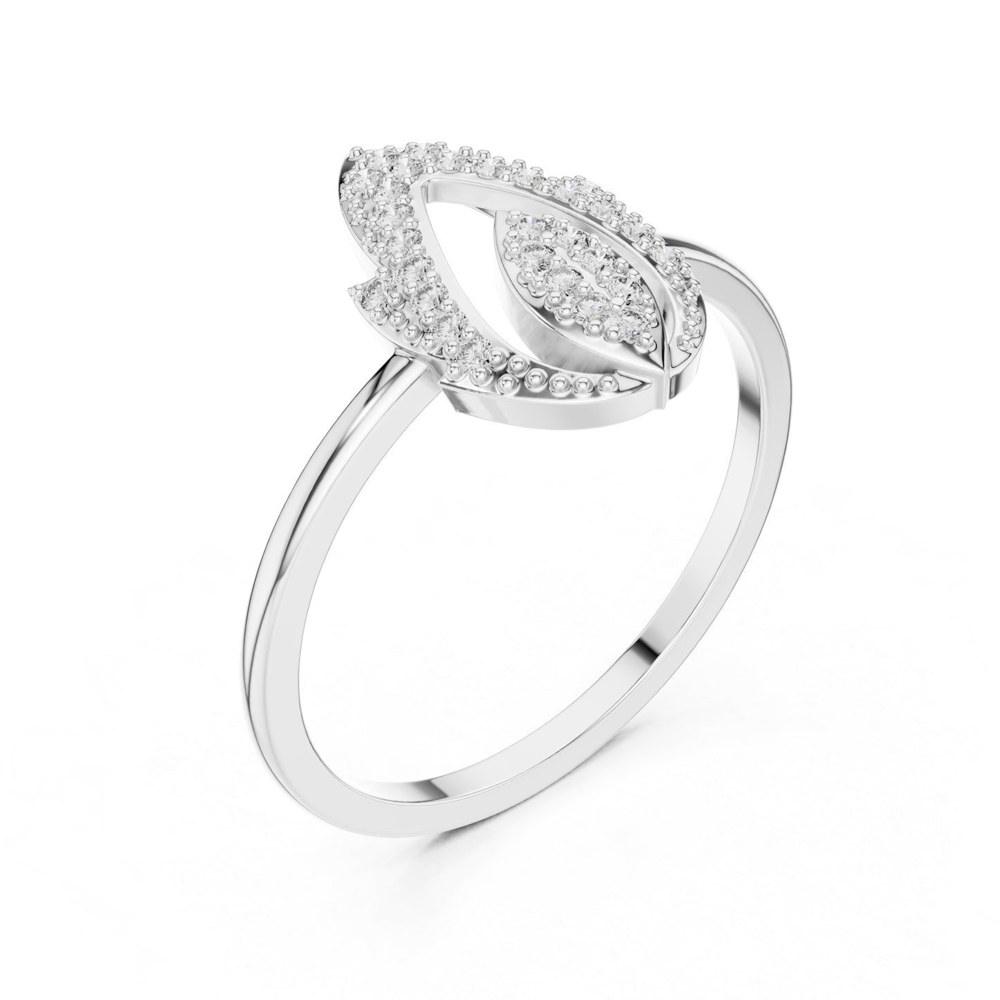 18K Yellow Gold Round Lab-Grown Diamond Engagement Ring for Women | Pure Carat