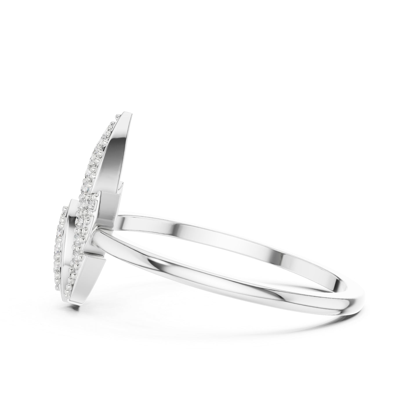 18K Yellow Gold Round Lab-Grown Diamond Engagement Ring for Women | Pure Carat