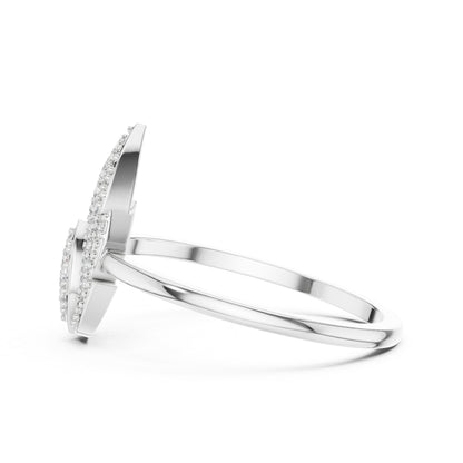 18K Yellow Gold Round Lab-Grown Diamond Engagement Ring for Women | Pure Carat