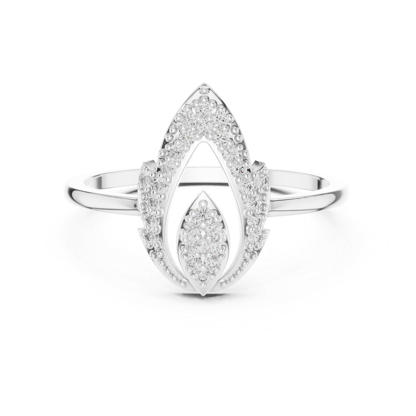 18K Yellow Gold Round Lab-Grown Diamond Engagement Ring for Women | Pure Carat