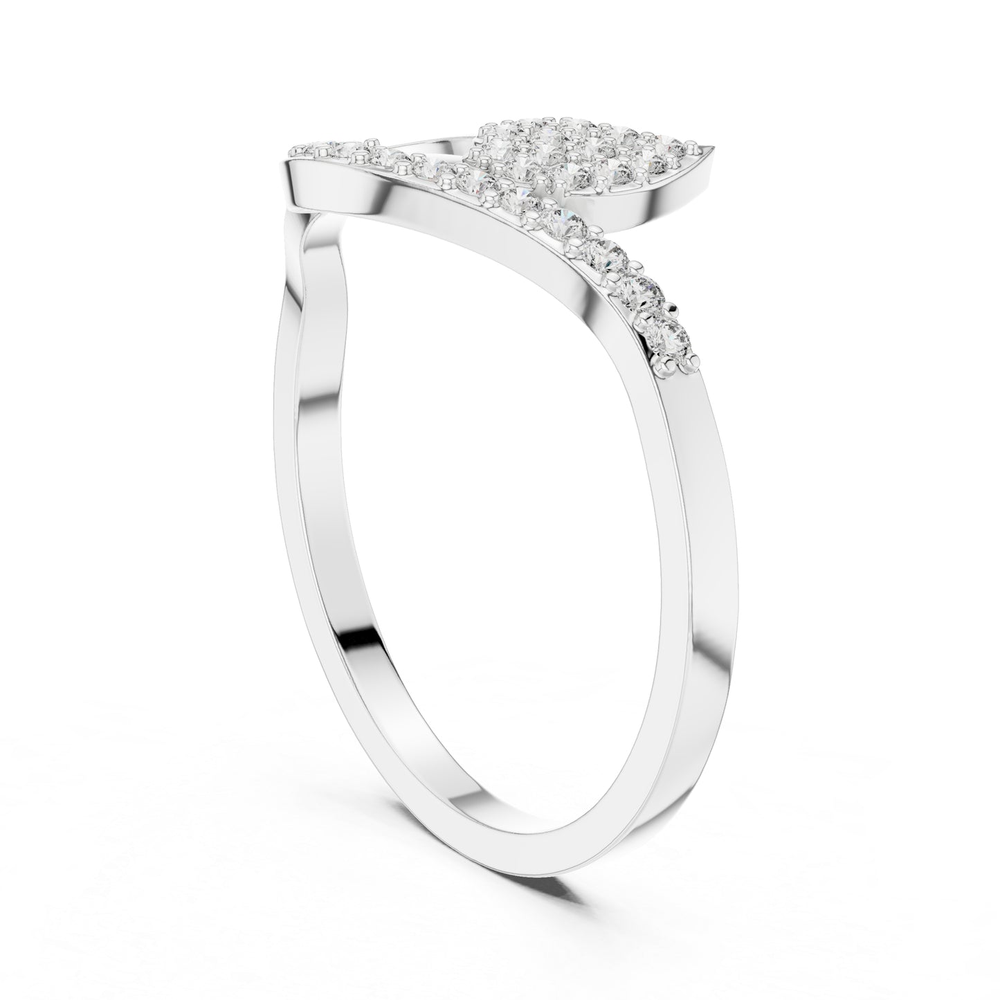 14K Yellow Gold Round Lab-Grown Diamond Ring for Women | Anniversary Gift | Pure Carat