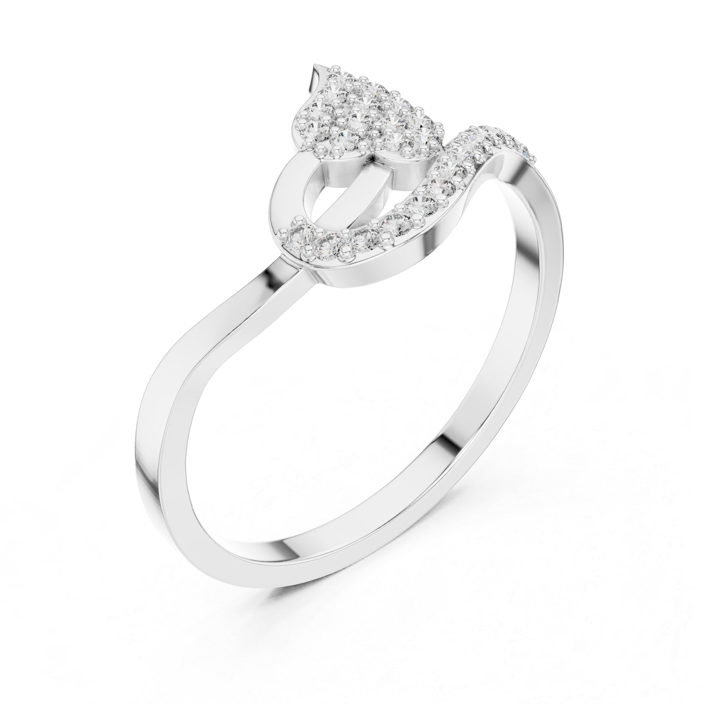 14K Yellow Gold Round Lab-Grown Diamond Ring for Women | Anniversary Gift | Pure Carat