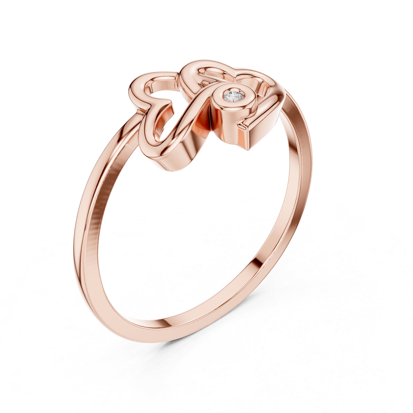 14K White Gold Round Lab-Grown Diamond Engagement Ring for Women | Pure Carat