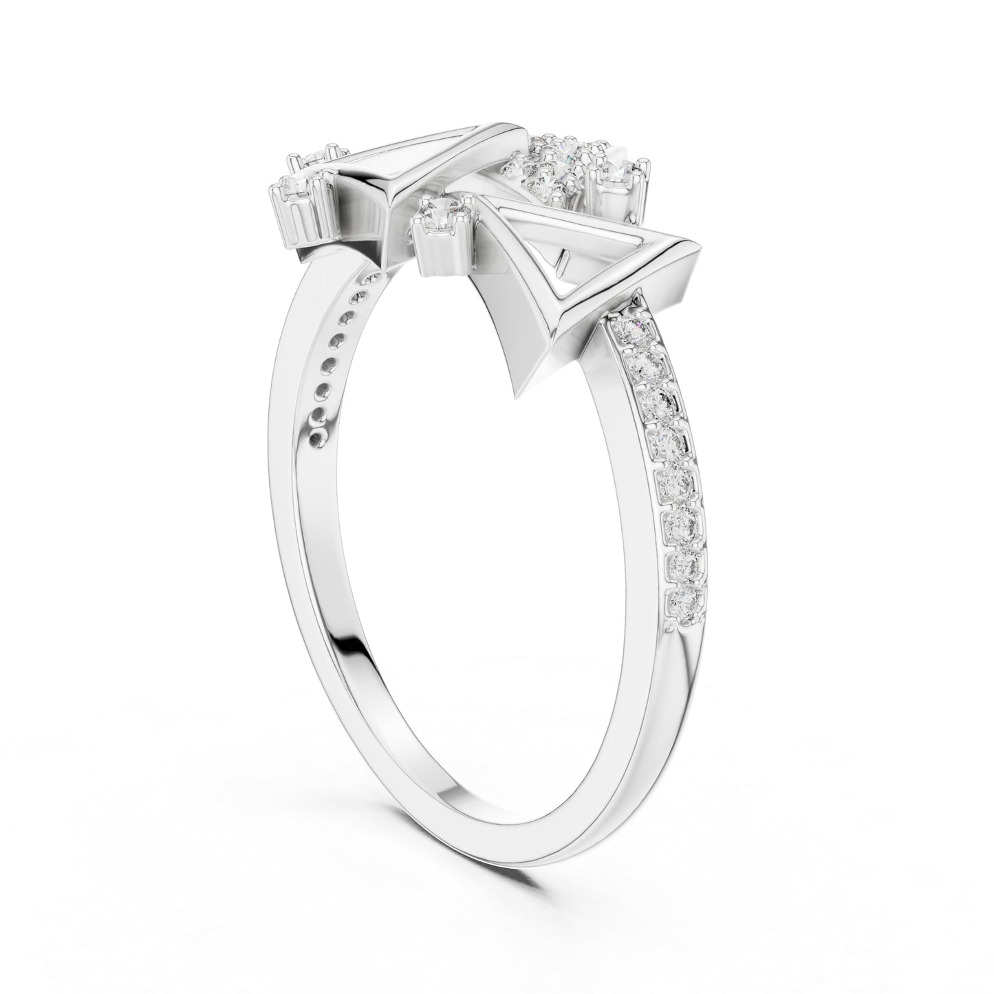 14K Yellow Gold Round Lab-Grown Diamond Bridal Ring for Women | Pure Carat