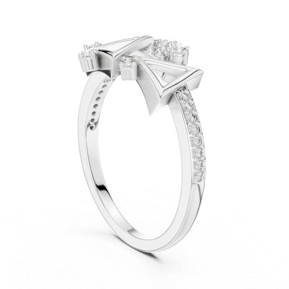 14K Yellow Gold Round Lab-Grown Diamond Bridal Ring for Women | Pure Carat