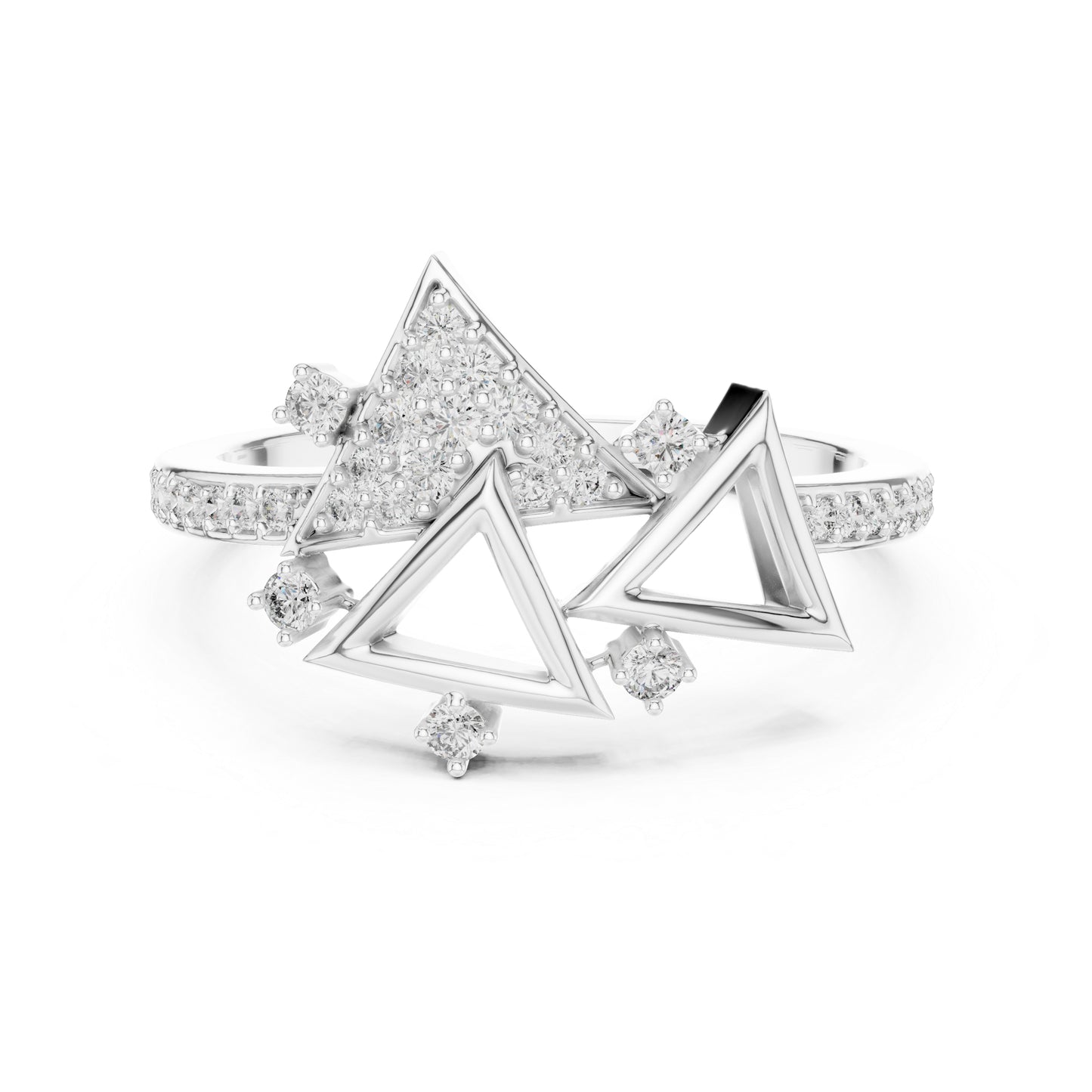 14K Yellow Gold Round Lab-Grown Diamond Bridal Ring for Women | Pure Carat