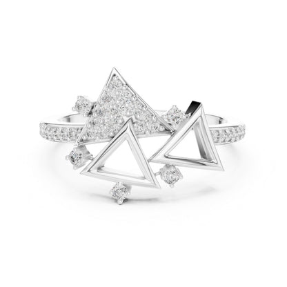 14K Yellow Gold Round Lab-Grown Diamond Bridal Ring for Women | Pure Carat