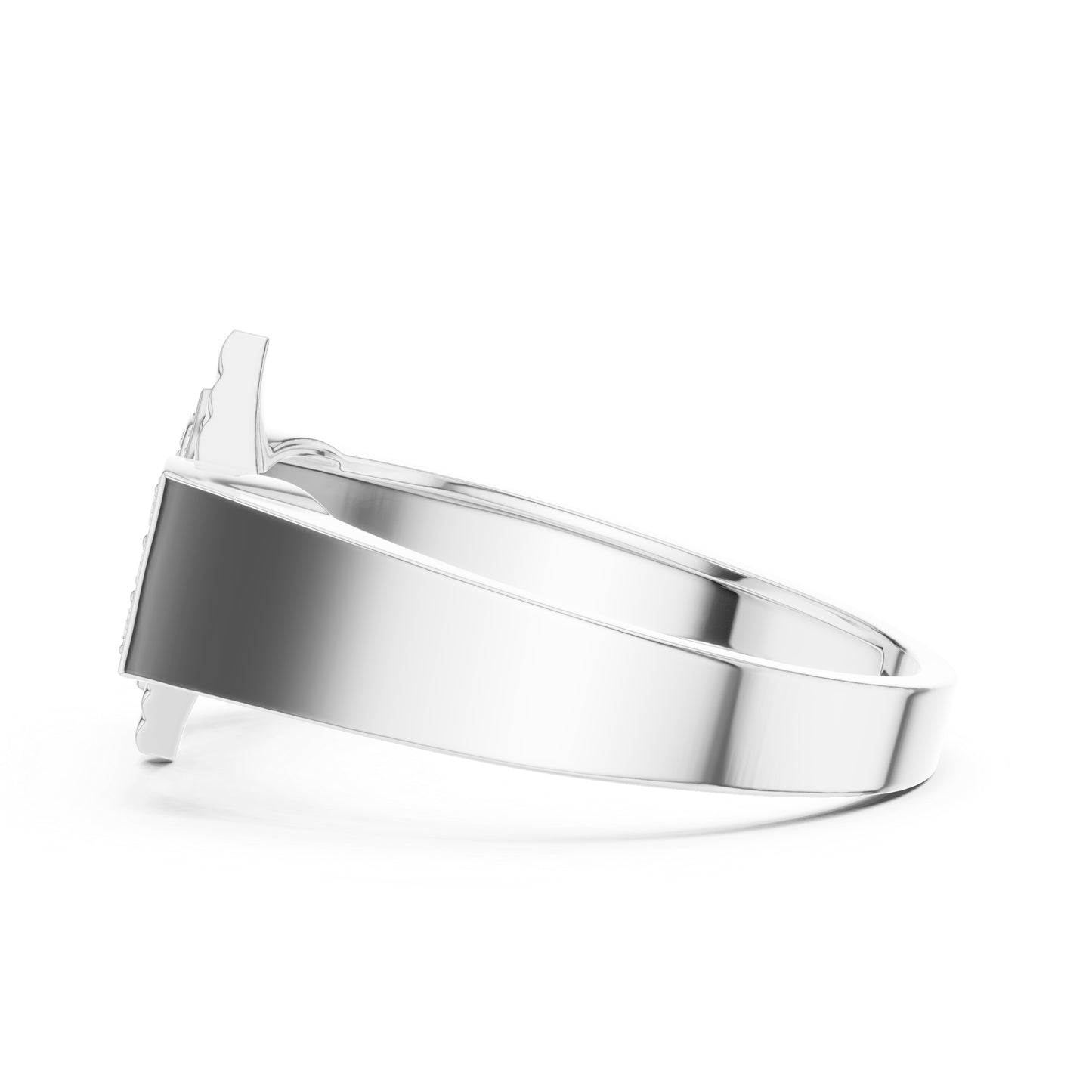 18K Rose Gold Round Lab-Grown Diamond Party Wear Ring for Women | Pure Carat