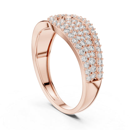 14K Yellow Gold Round Lab-Grown Diamond Engagement Ring for Women | Pure Carat
