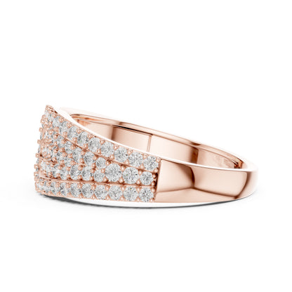 14K Yellow Gold Round Lab-Grown Diamond Engagement Ring for Women | Pure Carat