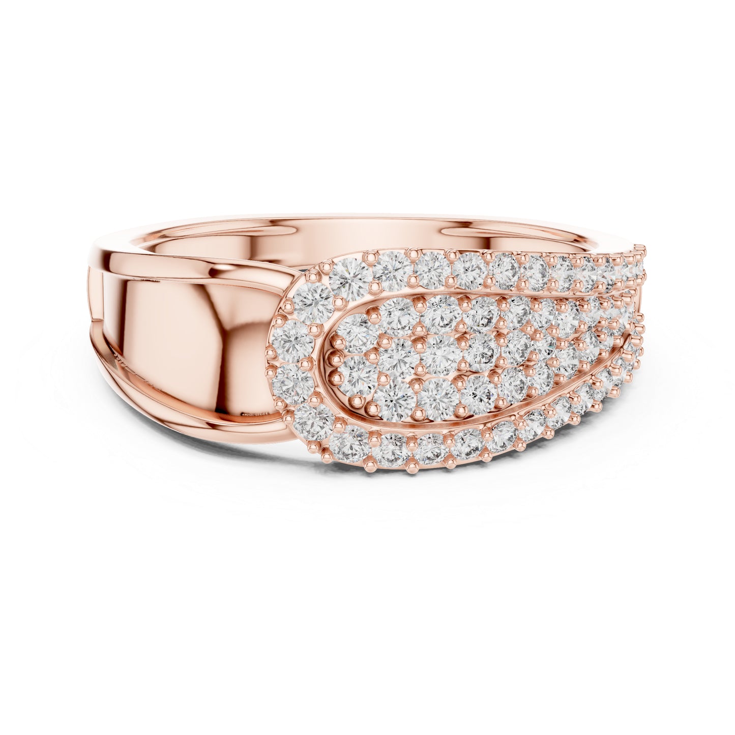 14K Yellow Gold Round Lab-Grown Diamond Engagement Ring for Women | Pure Carat