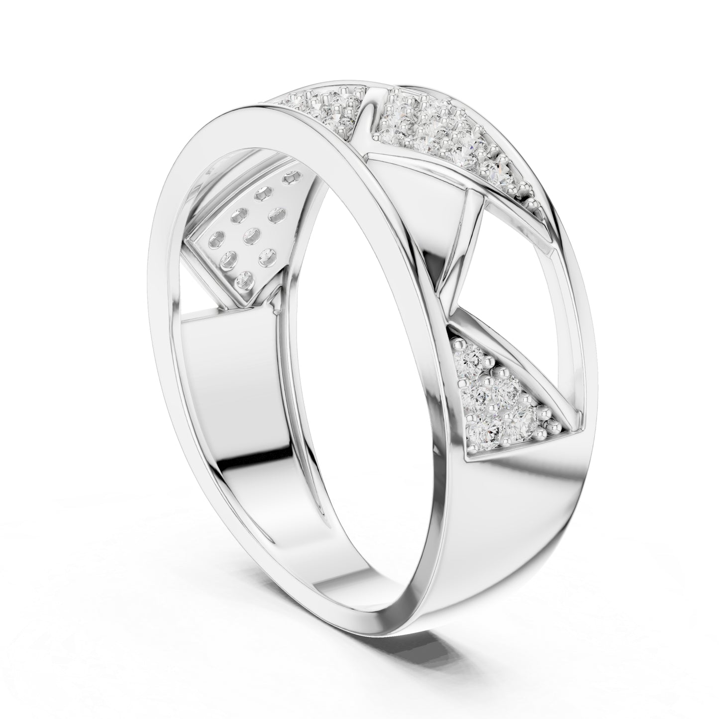 14K Yellow Gold Round Lab-Grown Diamond Bridal Drop Ring for Women | Pure Carat