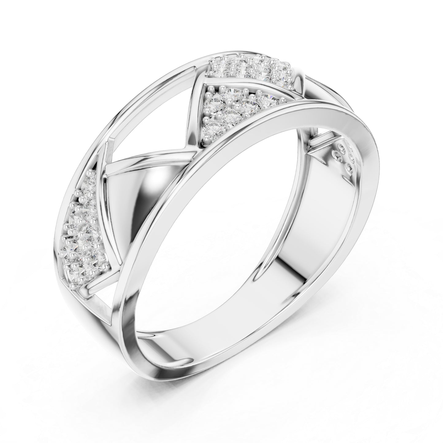 14K Yellow Gold Round Lab-Grown Diamond Bridal Drop Ring for Women | Pure Carat