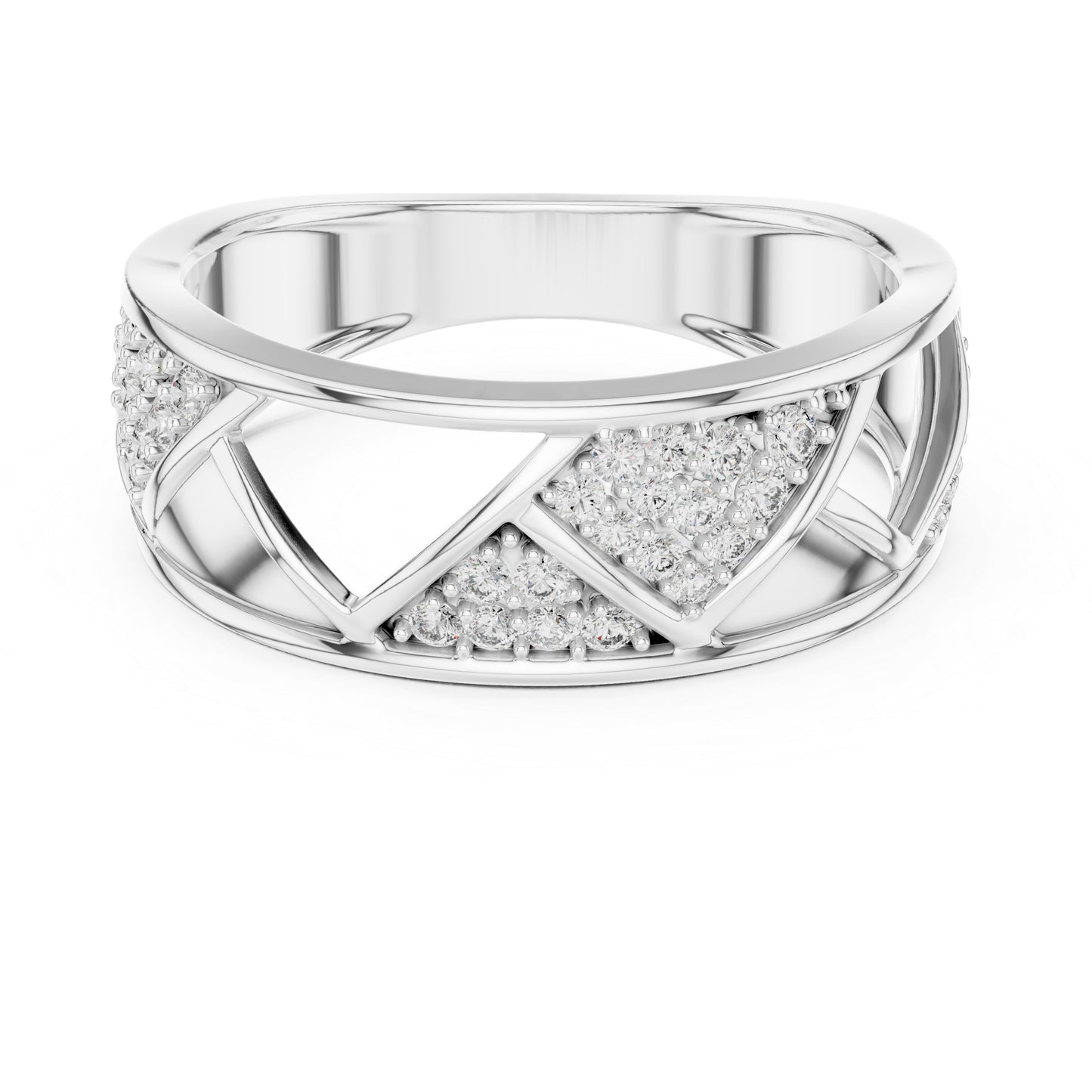 14K Yellow Gold Round Lab-Grown Diamond Bridal Drop Ring for Women | Pure Carat