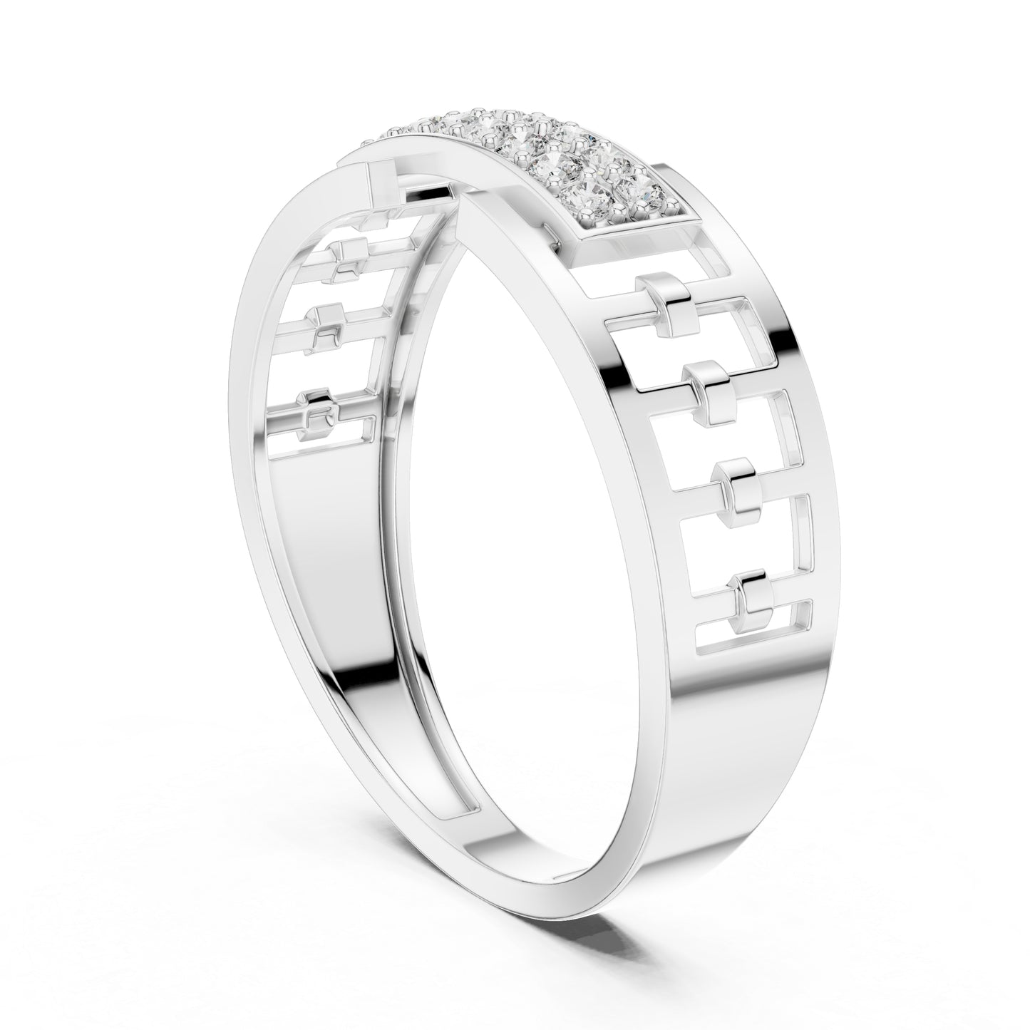 14K Rose Gold Round Lab-Grown Diamond Wedding Ring for Women | Pure Carat