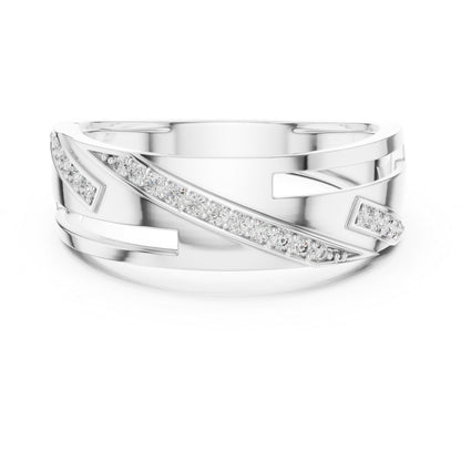14K Yellow Gold Round Lab-Grown Diamond Drop Ring for Everyday Wear | Pure Carat