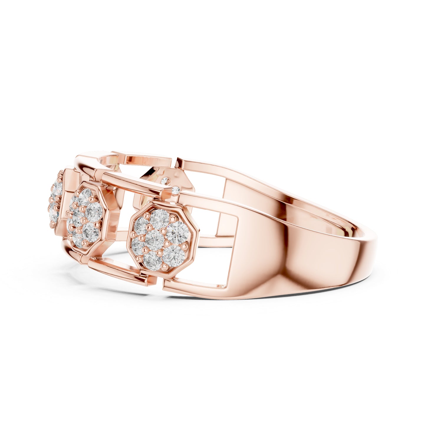 14K Yellow Gold Round Lab-Grown Diamond Wedding Drop Ring for Women | Pure Carat