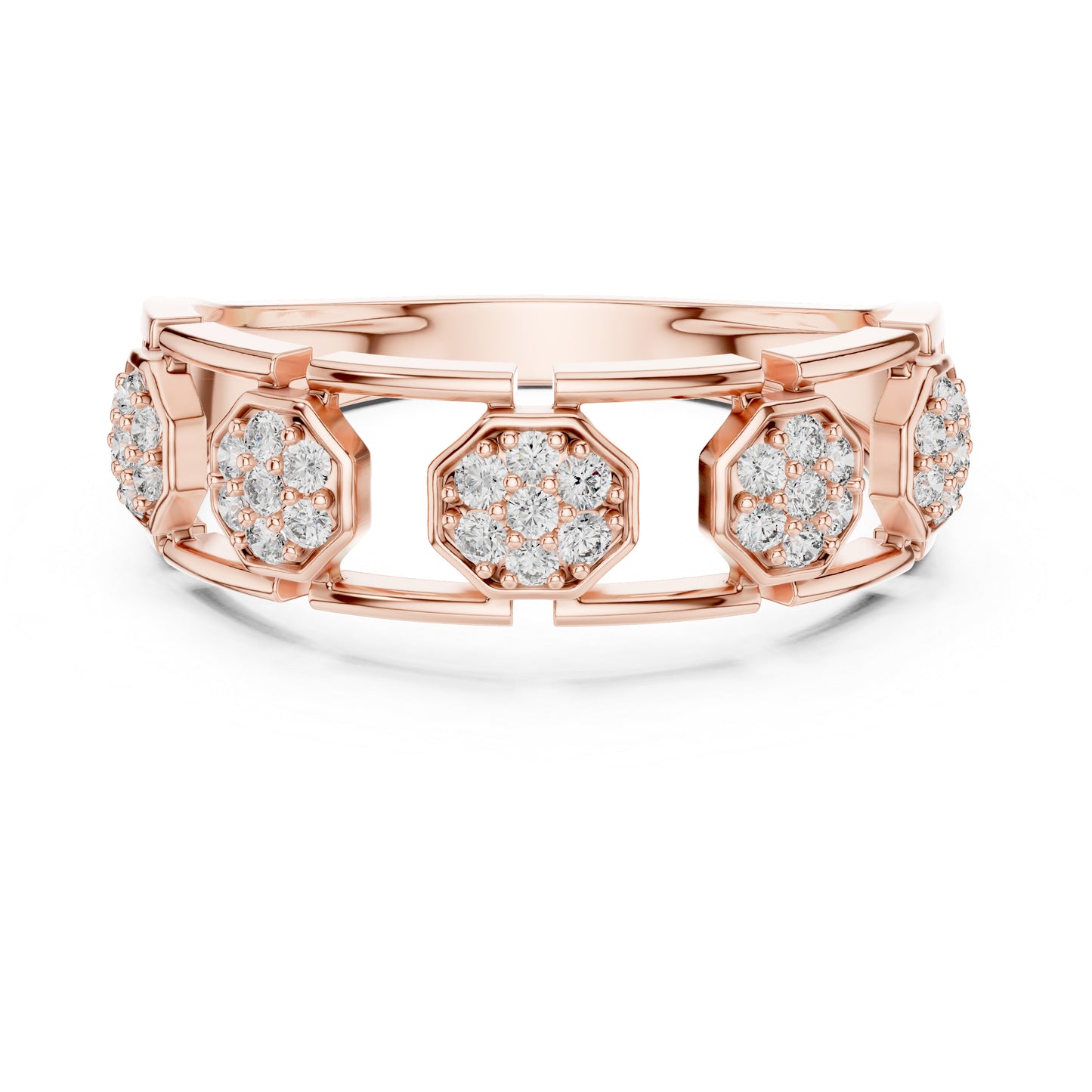 14K Yellow Gold Round Lab-Grown Diamond Wedding Drop Ring for Women | Pure Carat