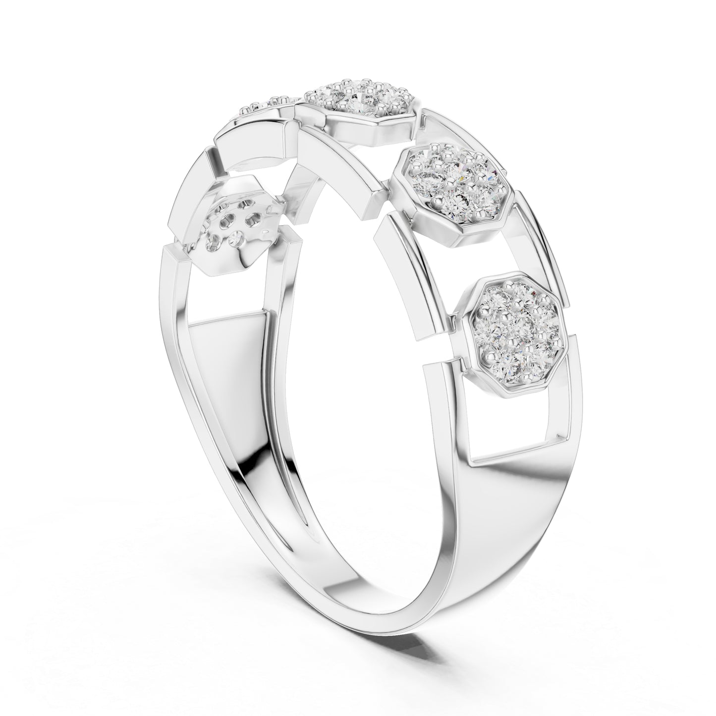 14K Yellow Gold Round Lab-Grown Diamond Wedding Drop Ring for Women | Pure Carat