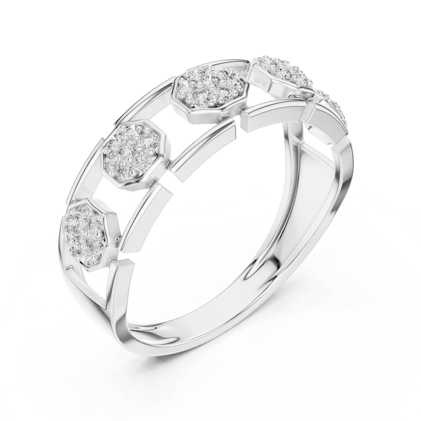 14K Yellow Gold Round Lab-Grown Diamond Wedding Drop Ring for Women | Pure Carat