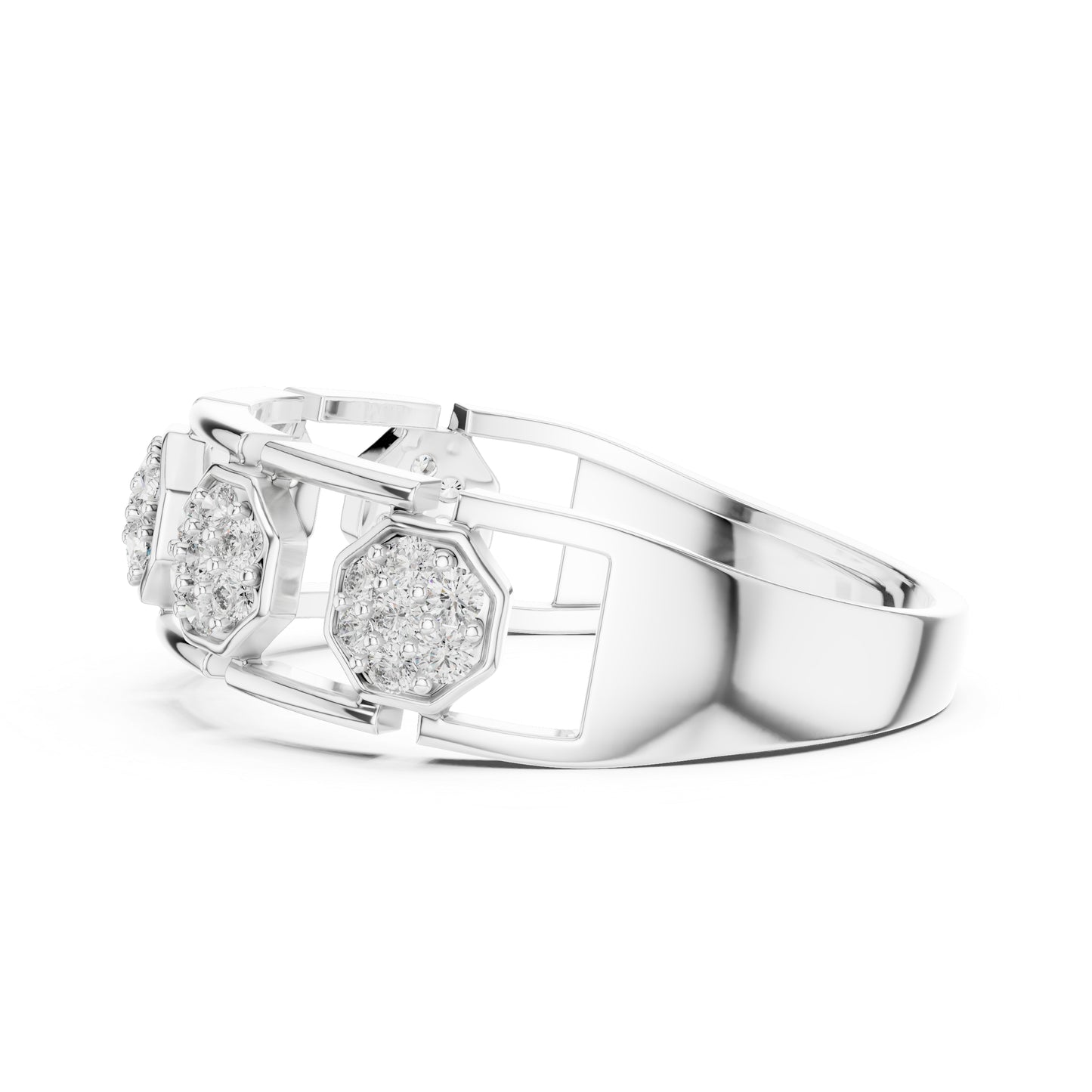 14K Yellow Gold Round Lab-Grown Diamond Wedding Drop Ring for Women | Pure Carat