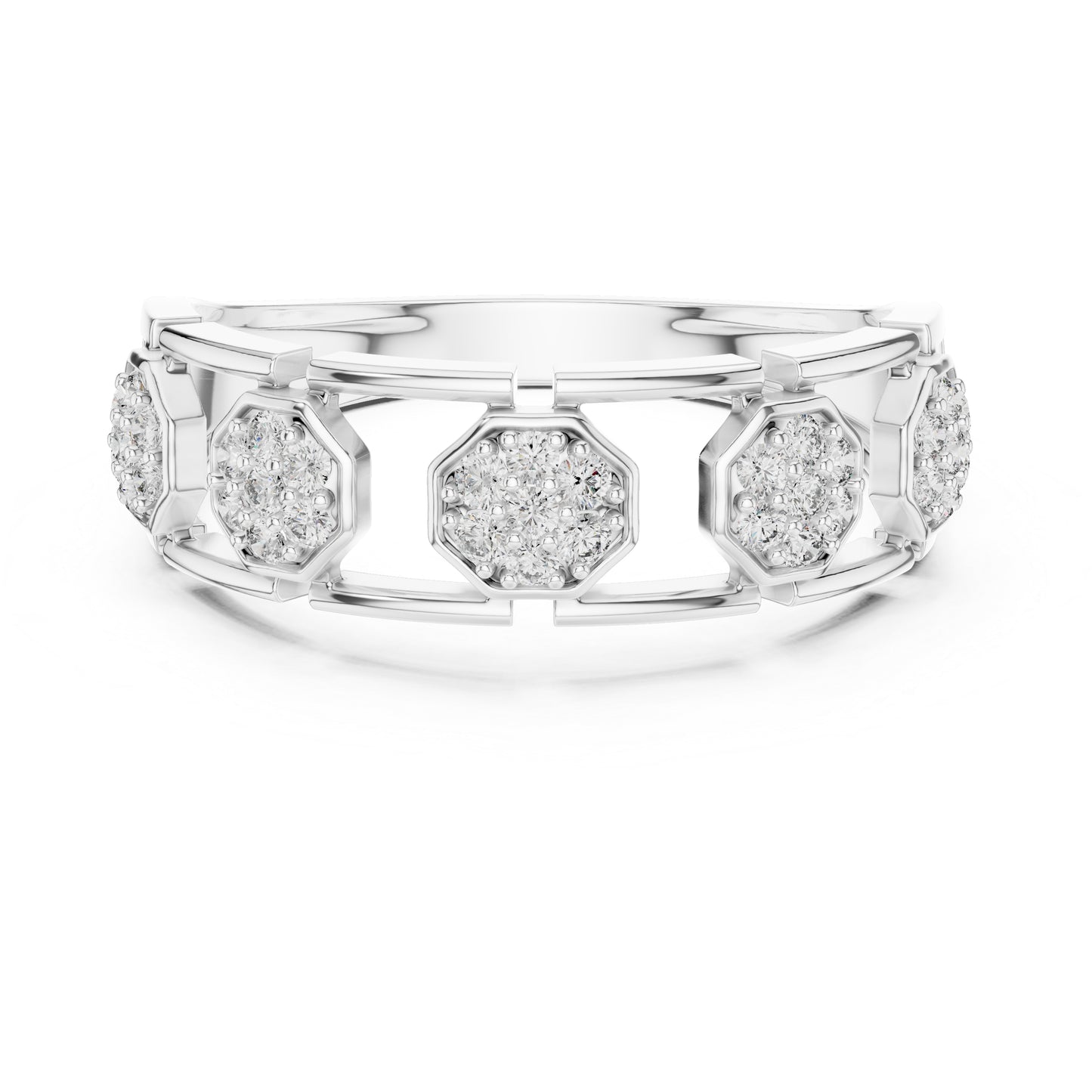 14K Yellow Gold Round Lab-Grown Diamond Wedding Drop Ring for Women | Pure Carat