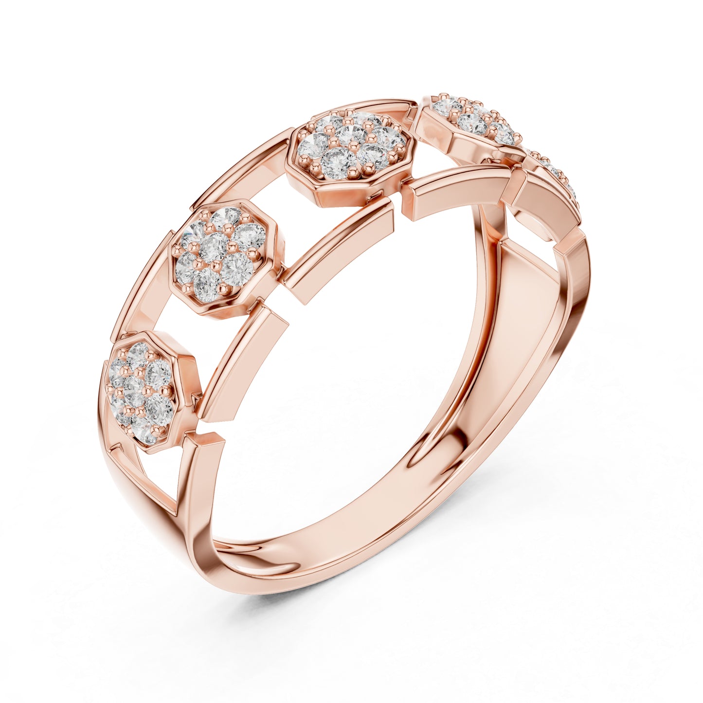 14K Yellow Gold Round Lab-Grown Diamond Wedding Drop Ring for Women | Pure Carat