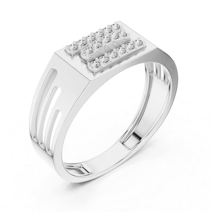 18K Rose Gold Round Lab-Grown Diamond Engagement Ring for Women | Pure Carat