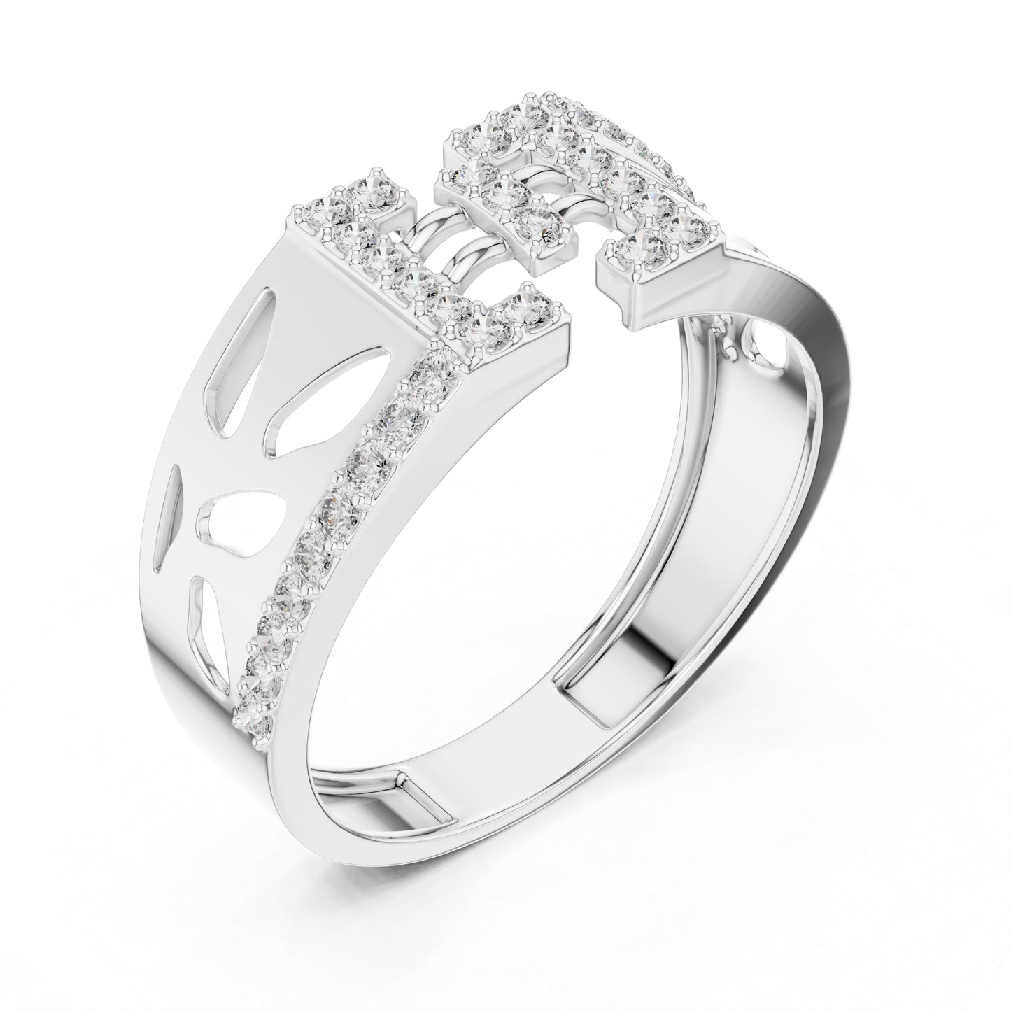 14K Yellow Gold Round Lab-Grown Diamond Bridal Drop Ring for Women | Pure Carat