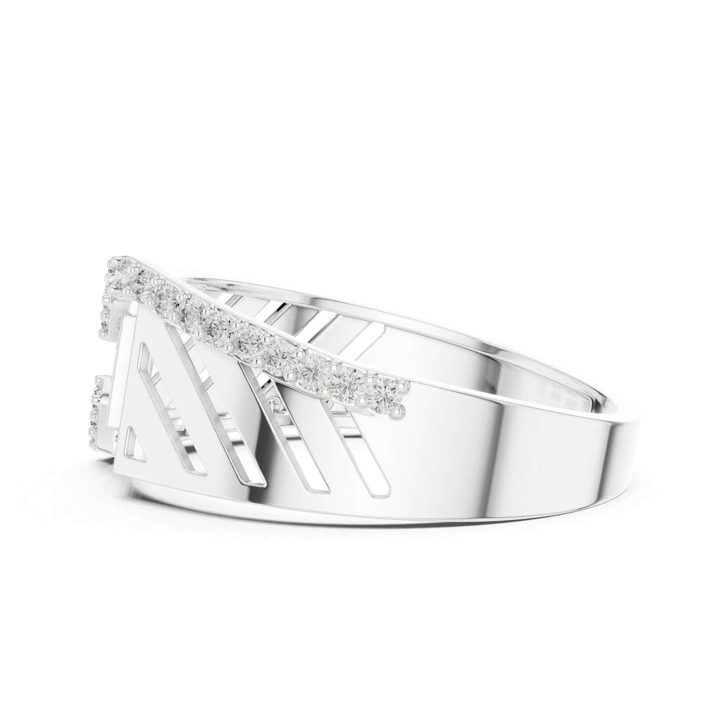 18K Yellow Gold Round Lab-Grown Diamond Everyday Wear Drop Ring for Women | Pure Carat