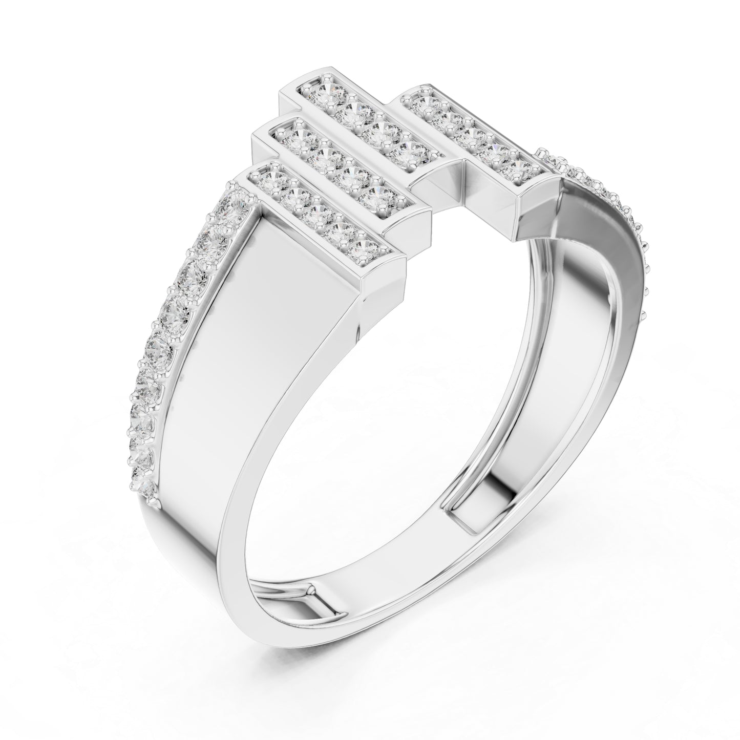 18K Rose Gold Round Lab-Grown Diamond Engagement Ring for Women | Pure Carat