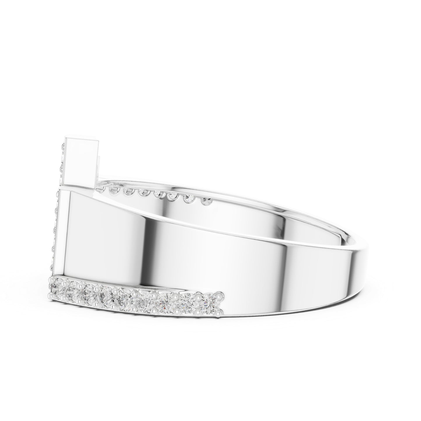 18K Rose Gold Round Lab-Grown Diamond Engagement Ring for Women | Pure Carat