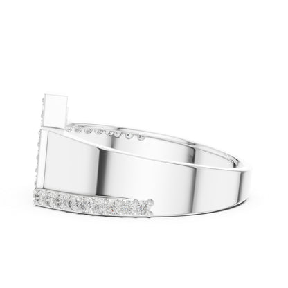 18K Rose Gold Round Lab-Grown Diamond Engagement Ring for Women | Pure Carat