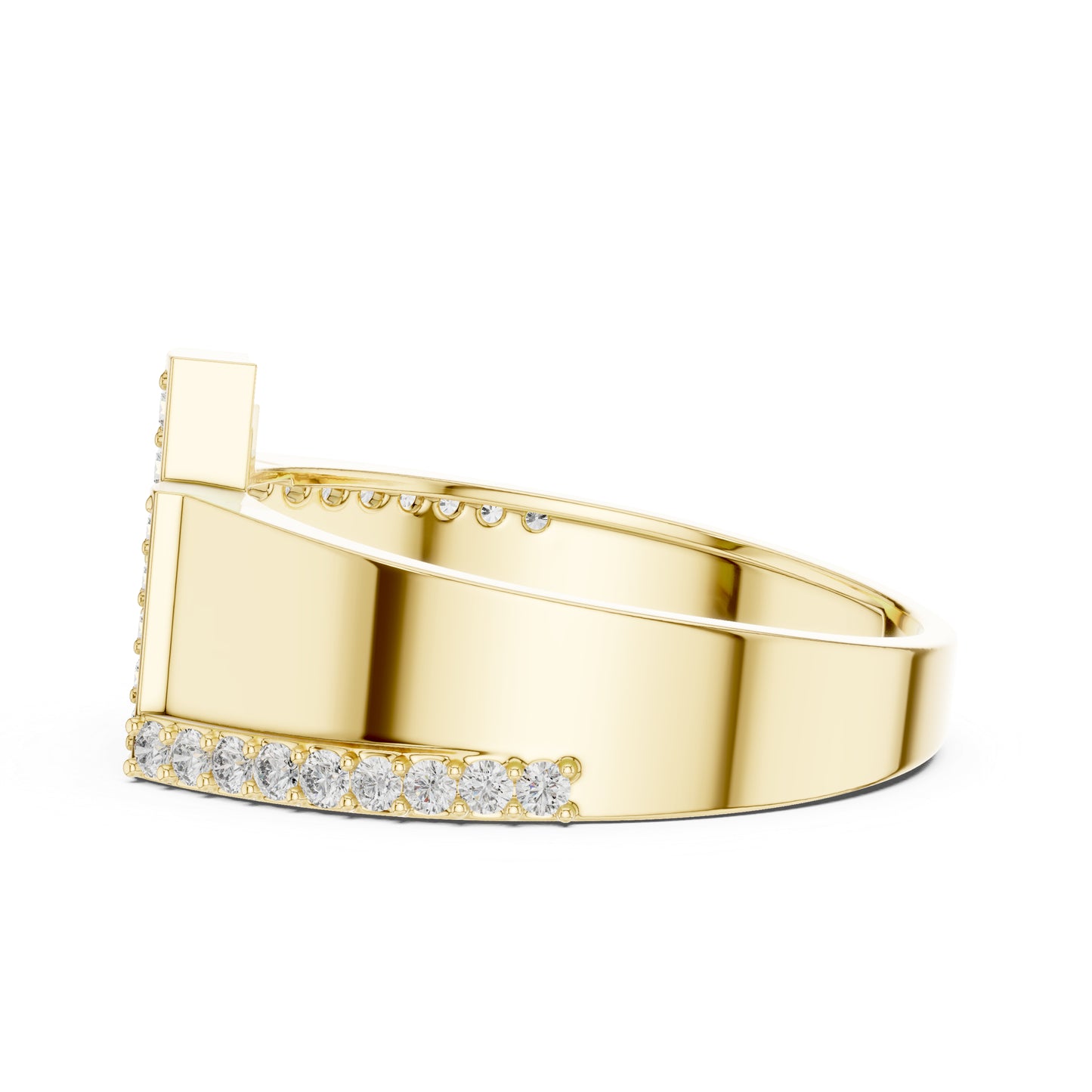 18K Rose Gold Round Lab-Grown Diamond Engagement Ring for Women | Pure Carat