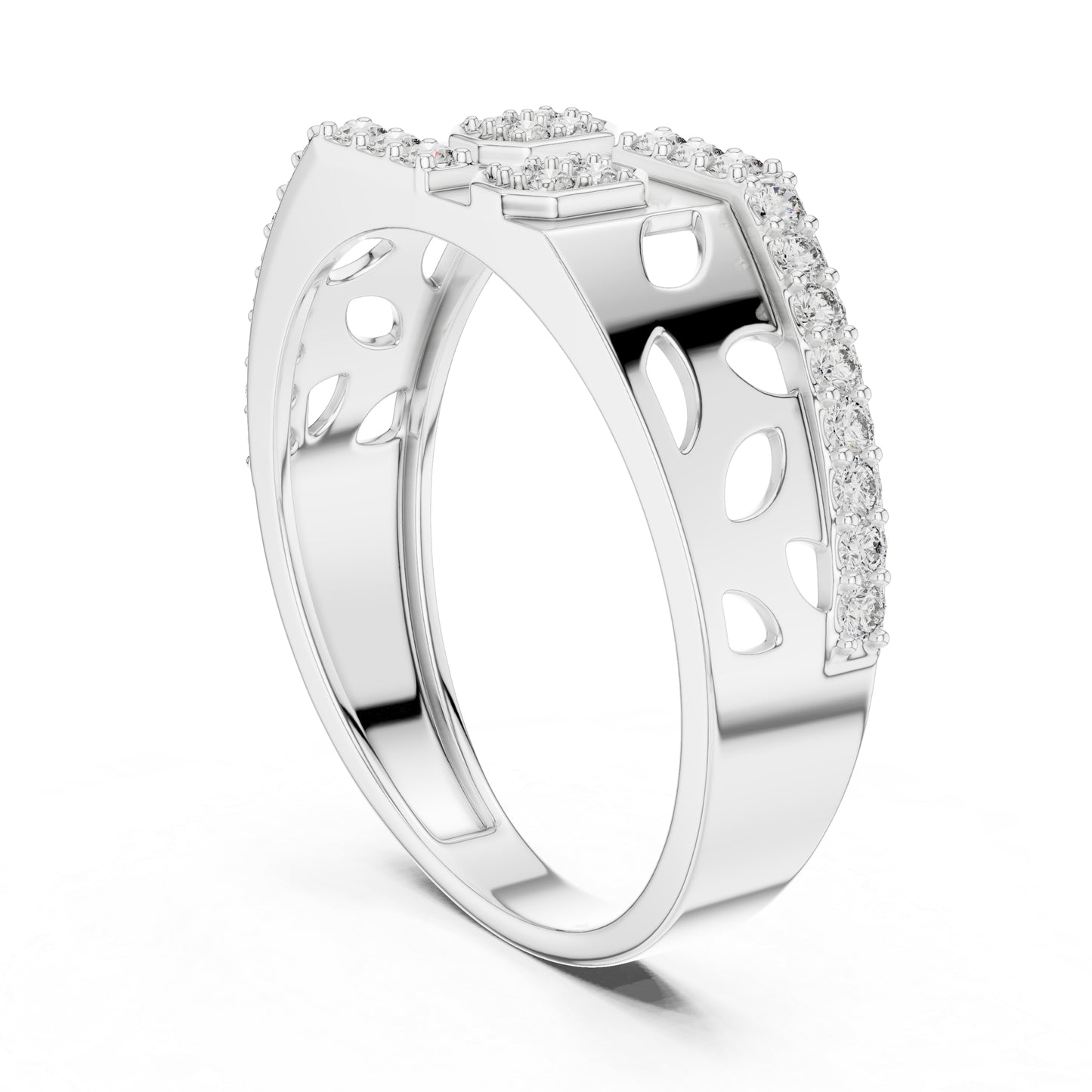 18K Yellow Gold Round Lab-Grown Diamond Solitaire Anniversary Ring | Pure Carat