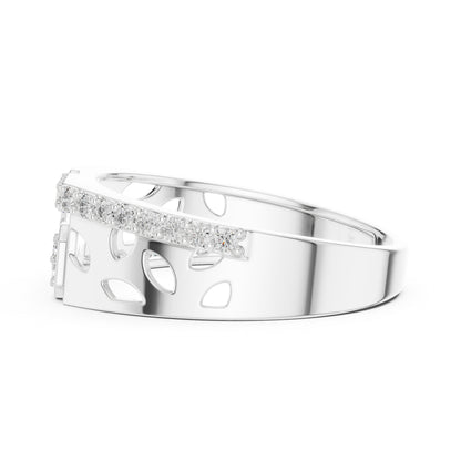 18K Yellow Gold Round Lab-Grown Diamond Solitaire Anniversary Ring | Pure Carat