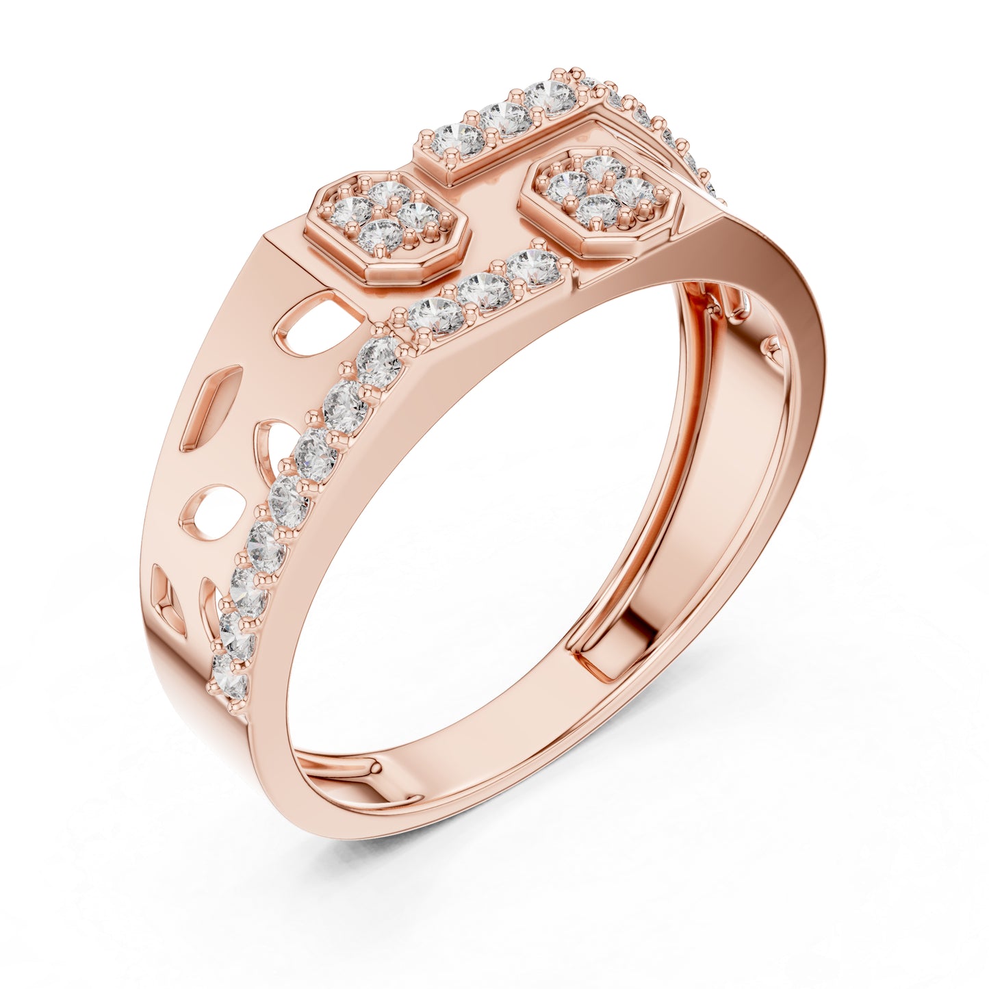 18K Yellow Gold Round Lab-Grown Diamond Solitaire Anniversary Ring | Pure Carat