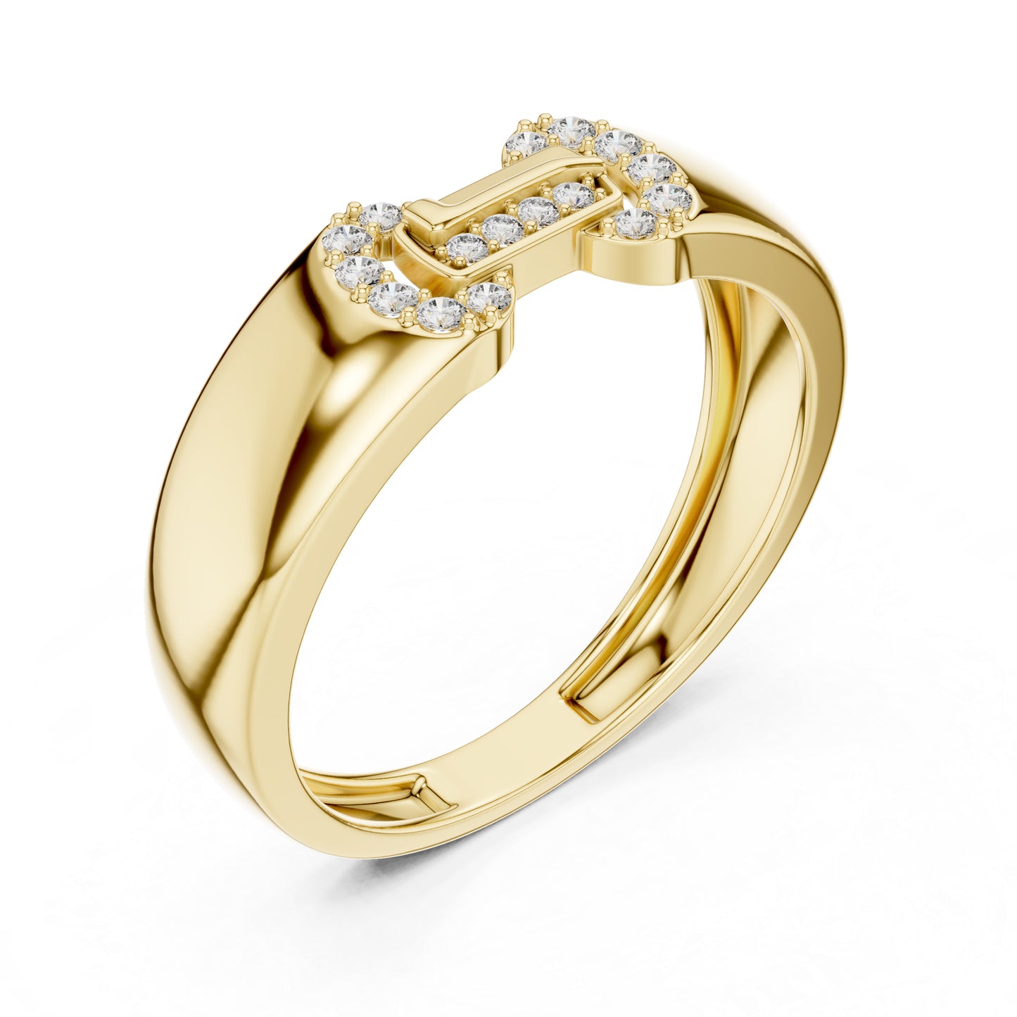 18K White Gold Round Lab-Grown Diamond Bridal Ring for Women | Pure Carat