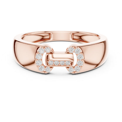 18K White Gold Round Lab-Grown Diamond Bridal Ring for Women | Pure Carat