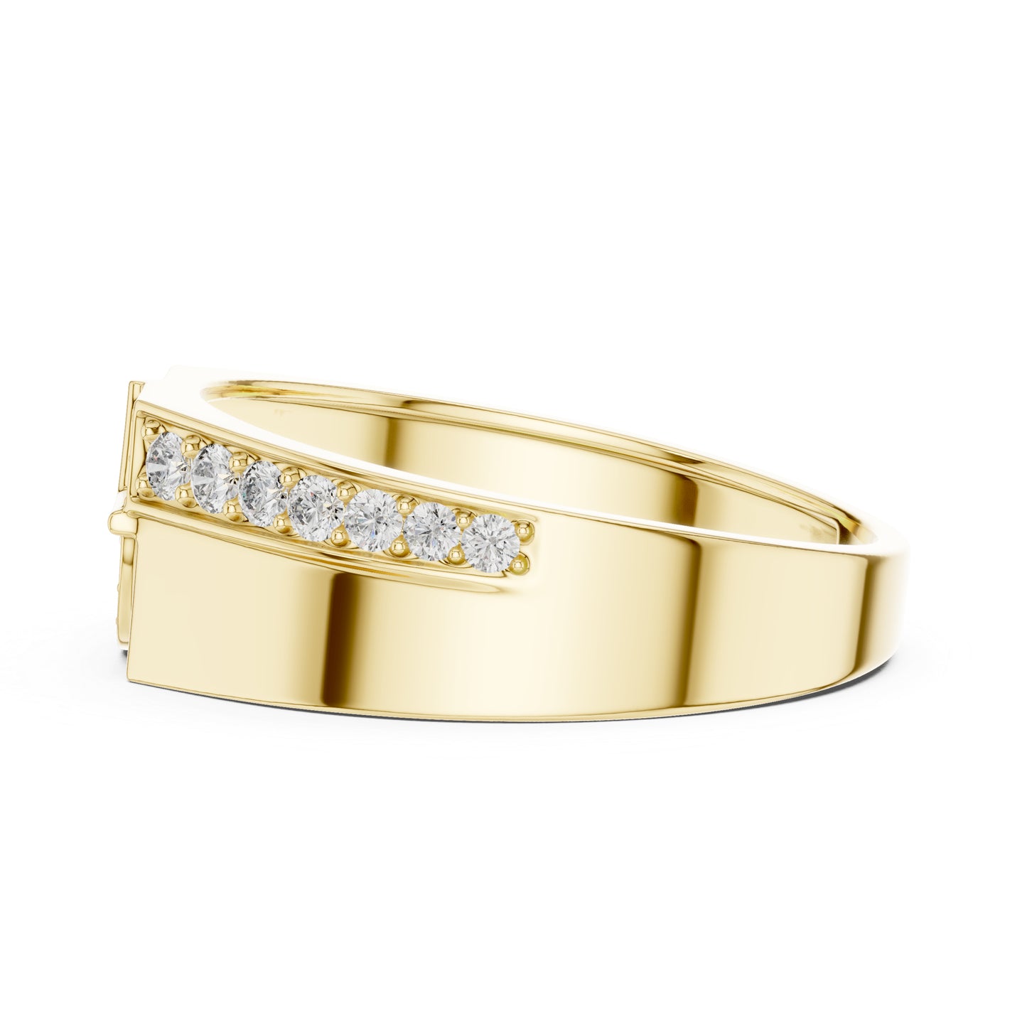 18K Rose Gold Round Lab-Grown Diamond Engagement Ring for Women | Pure Carat