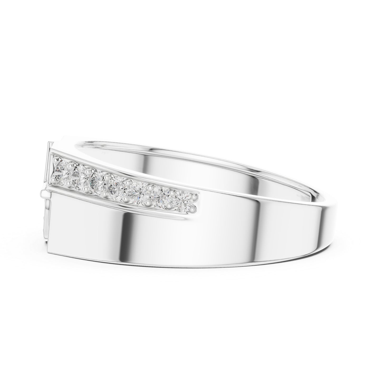 18K Rose Gold Round Lab-Grown Diamond Engagement Ring for Women | Pure Carat