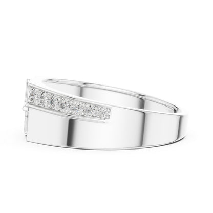 18K Rose Gold Round Lab-Grown Diamond Engagement Ring for Women | Pure Carat
