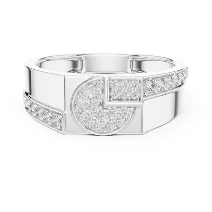 18K Rose Gold Round Lab-Grown Diamond Engagement Ring for Women | Pure Carat