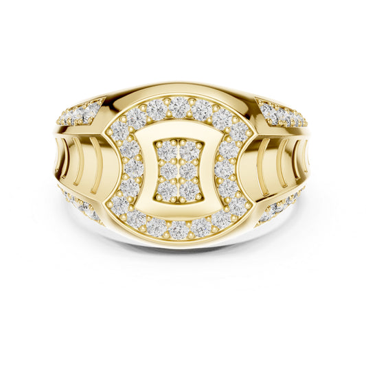 14K White Gold Round Lab-Grown Diamond Wedding Ring for Women | Pure Carat