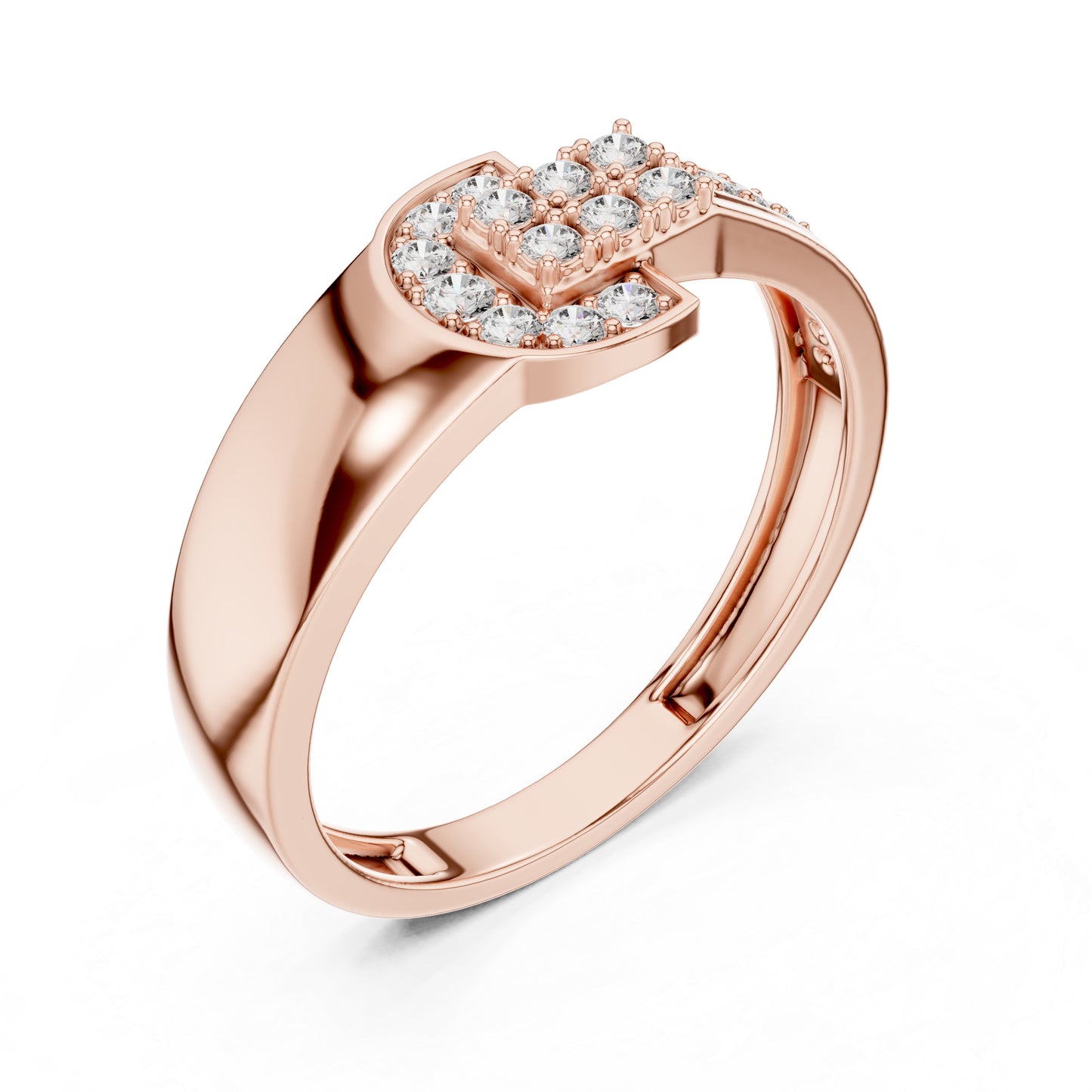 18K Yellow Gold Round Lab-Grown Diamond Solitaire Ring for Women | Anniversary Gift | Pure Carat