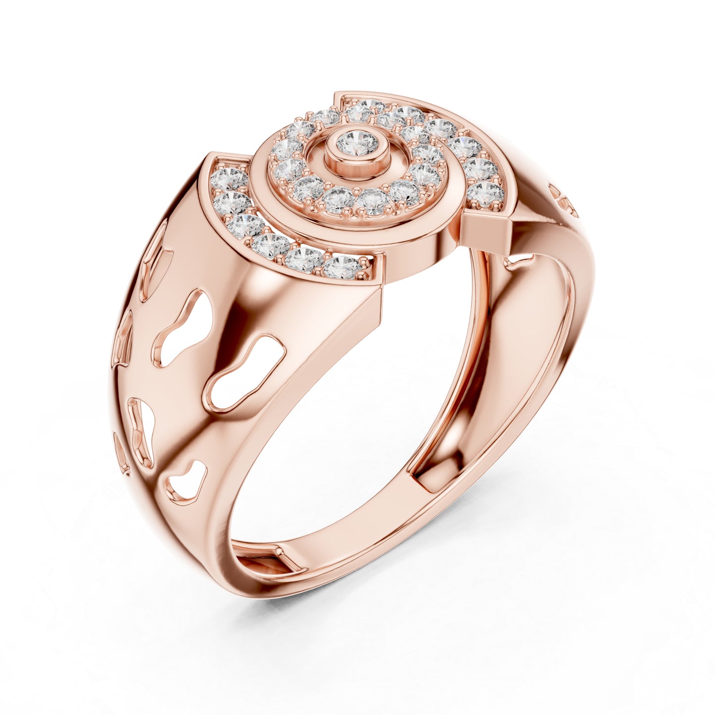 18K Yellow Gold Round Lab-Grown Diamond Wedding Ring for Women | Pure Carat