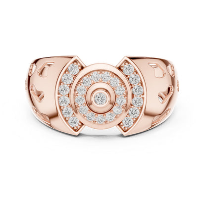 18K Yellow Gold Round Lab-Grown Diamond Wedding Ring for Women | Pure Carat