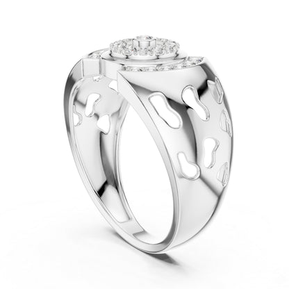 18K Yellow Gold Round Lab-Grown Diamond Wedding Ring for Women | Pure Carat