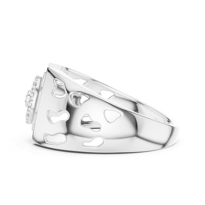 18K Yellow Gold Round Lab-Grown Diamond Wedding Ring for Women | Pure Carat